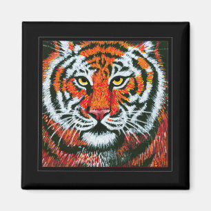 Imán Cara del tigre