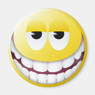 Imán Cara enorme de la sonrisa