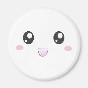 Imán Cara feliz de Kawaii