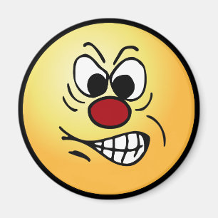 Imán Cara frustrada Grumpey