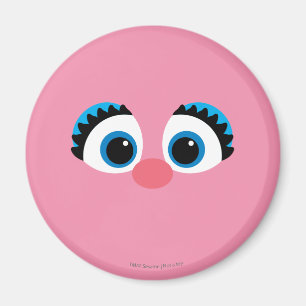Imán Cara Grande de Abby Cadabby