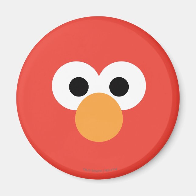 Imán Cara Grande de Elmo (Frente)