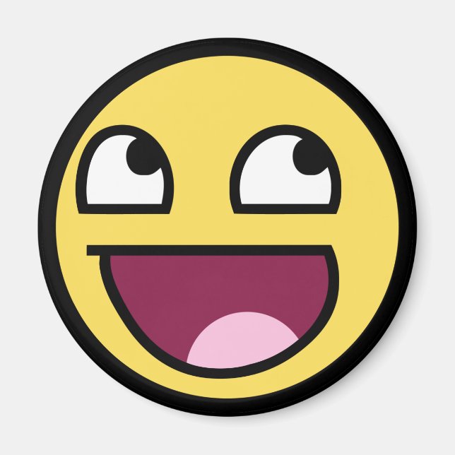 Imán cara impresionante (Frente)