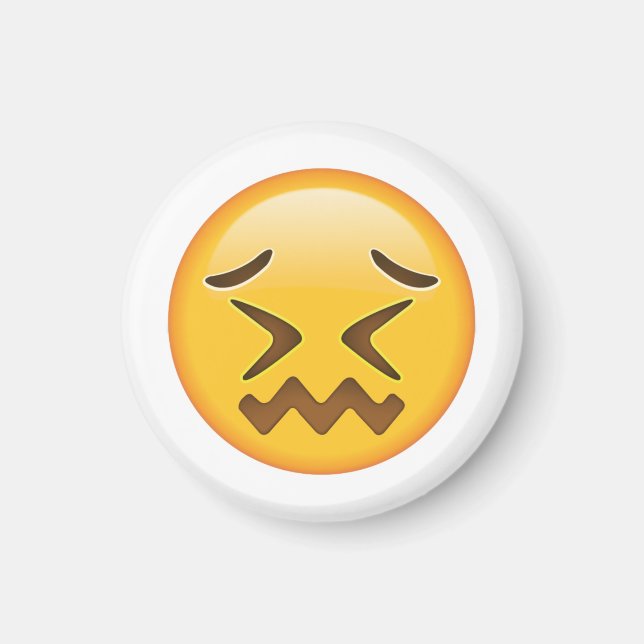 Imán Cara infundada - Emoji (Frente)