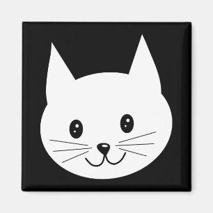 Imán Cara linda del gato