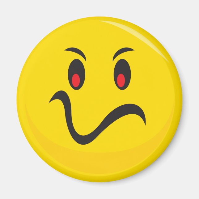 Imán cara loca (Frente)