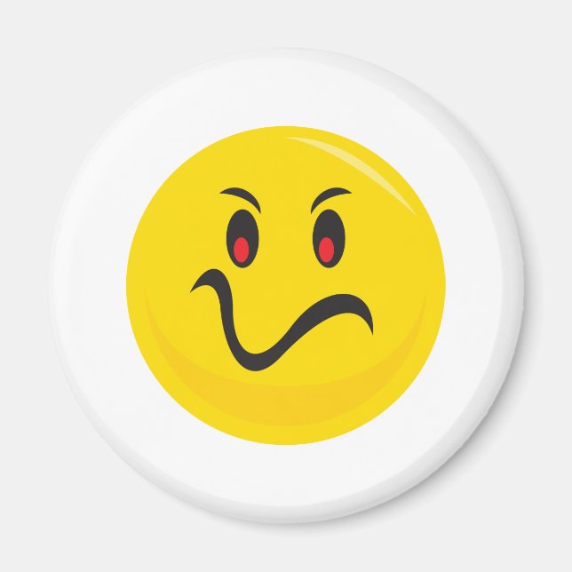 Imán cara loca (Frente)