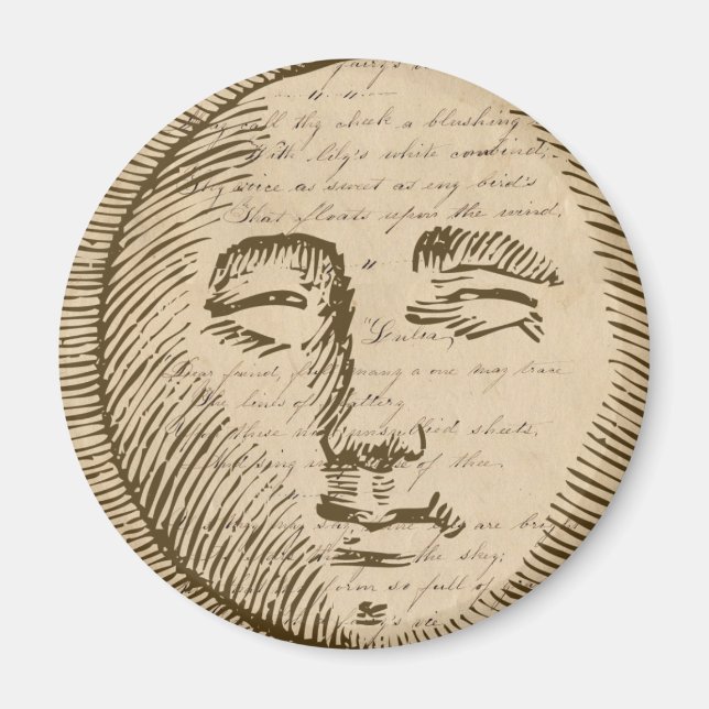 Imán Cara lunar (Frente)