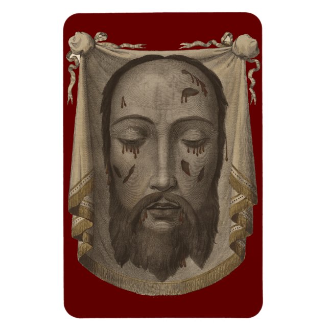 Imán Cara sagrada de Jesús Magnet (Vertical)