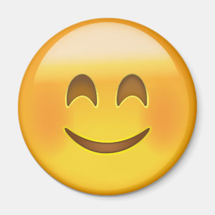 Imán Cara sonriente con emoji sonriente de los ojos