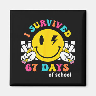 Imán Cara Sonriente Sobreviví 67 Días De Colegio