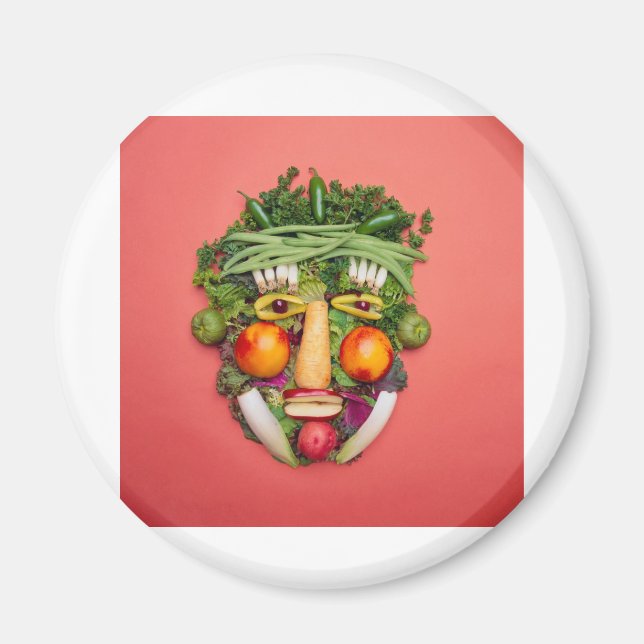 Imán Cara vegetal (Frente)