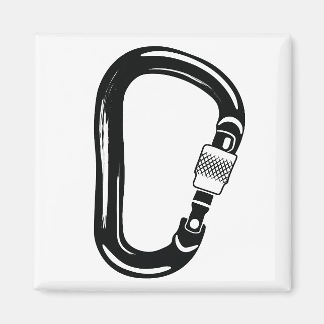 Imán Carabiner Mountain Climbing Bouldering Outdoor (Frente)
