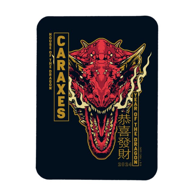 Imán Caracas Año del dragón | 恭 喜 發 財 (Vertical)
