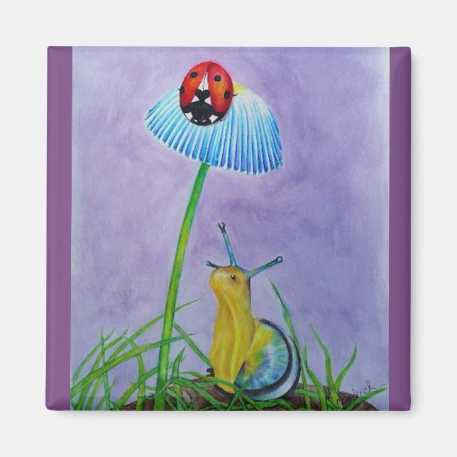 Imán caracol (Frente)