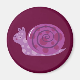 Imán Caracol morado