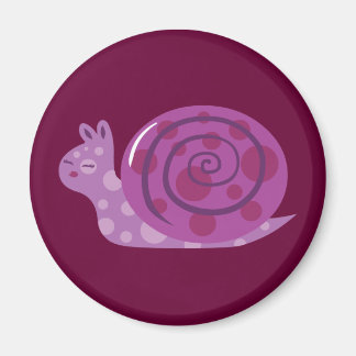 Imán Caracol morado