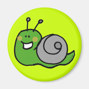 Imán Caracol verde