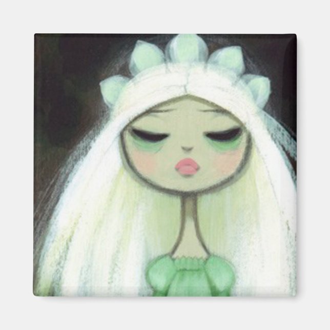 Imán Carácter de cuento de hadas oscuras 9 - Princesa t (Frente)