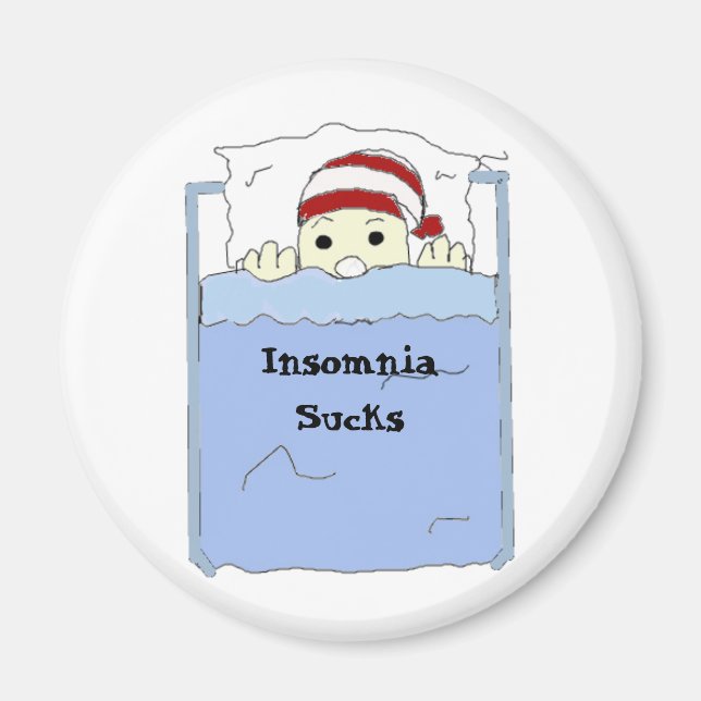 Imán Carácter insomnio (Frente)