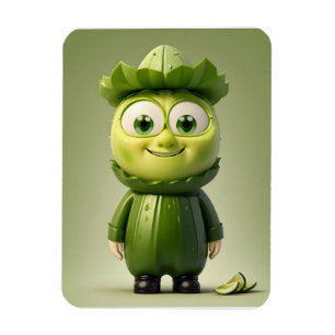 Imán Carácter pepino gracioso
