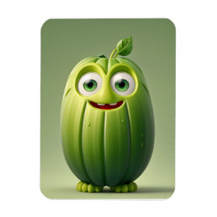 Imán Carácter pepino gracioso