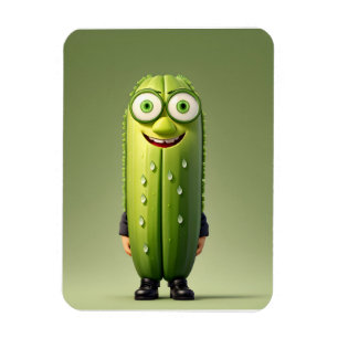 Imán Carácter pepino gracioso