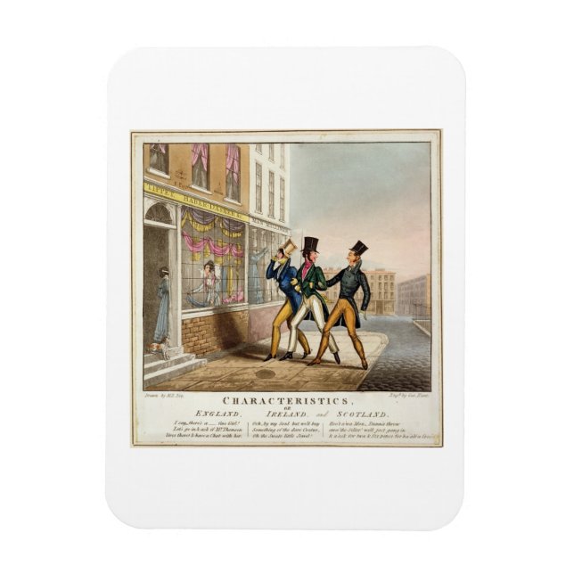 Imán Características - Inglaterra, Irlanda y Escocia, e (Vertical)