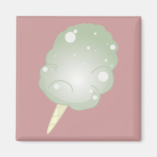 Imán Caramelo de algodón - verde