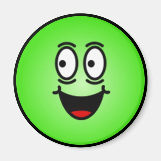 Imán Caras Deluxe Silly Smiley (Frente)