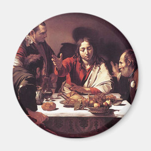 Imán Caravaggio - cena en Emmaus