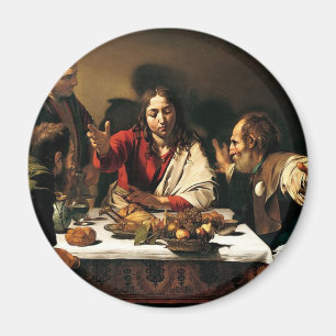 Imán Caravaggio - Cena en Emmaus - Pintura clásica