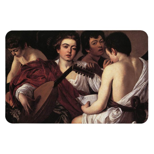 Imán Caravaggio: Los músicos (Horizontal)