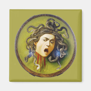 Imán Caravaggio Medusa Bella Artes