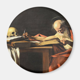 Imán Caravaggio - San Gerolamo - Pintura renacentista
