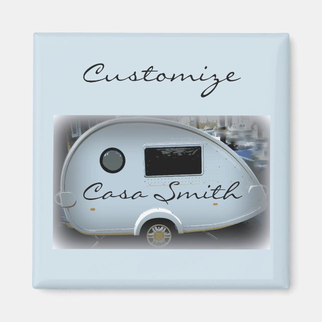 Imán Caravana gitana de remolque de lágrimas optimizada (Frente)