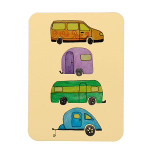 Imán Caravanas de camping