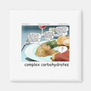 Imán Carbohidratos Demasiado Complejos Regalos y Camise