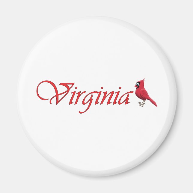 Imán Cardenal de Virginia (Frente)