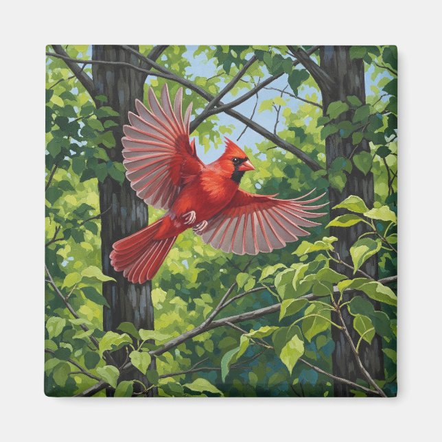 Imán Cardenal Norte, Ave Estatal de Virginia Occidental (Frente)