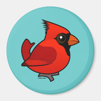 Imán Cardenal Norte Birdorable