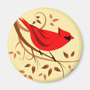 Imán Cardenal rojo