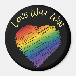 Imán cardíaco garo del arco iris