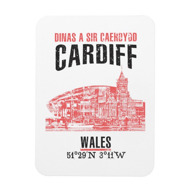 Imán Cardiff (Vertical)