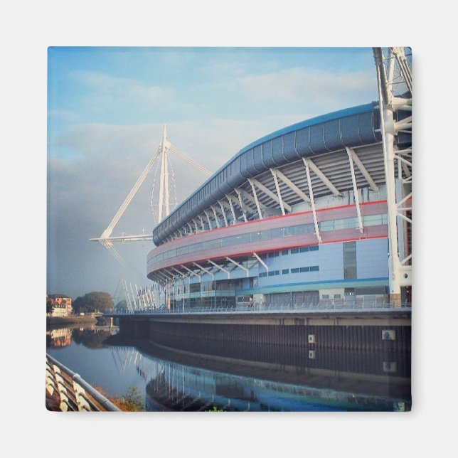 Imán Cardiff Millennium Stadium Magnet (Frente)