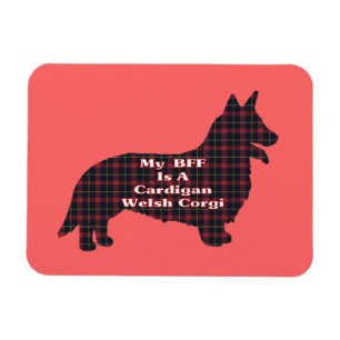 Imán Cardigan Welsh CORGI BFF