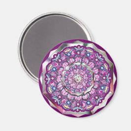 Imán Cardinal red Rosace