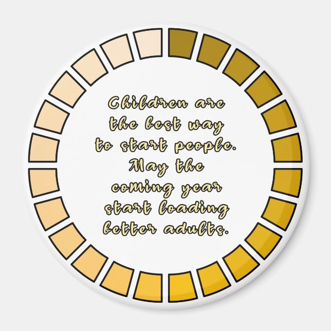 Imán Carga de Año Nuevo (Frente)