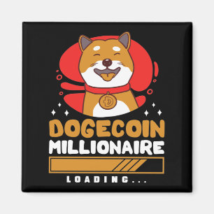 Imán Carga de Crypto DogeCoin Millionaire