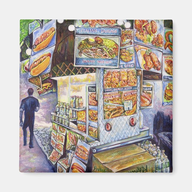 Imán Carga de trabajo artística extraordinaria (Frente)